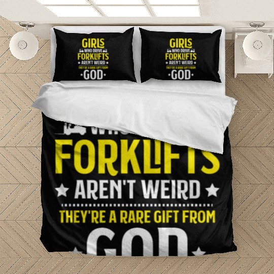 Forklift Operator Forklift Driver Forklift Truck Bedding Sets