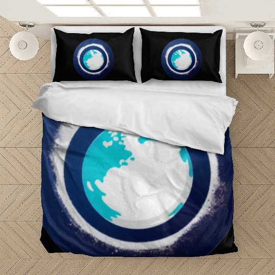 Sweet Cartoon Representation of Planet Earth 11 Bedding Sets