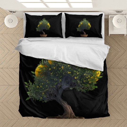 Lemon Bonsai Tree Bedding Sets