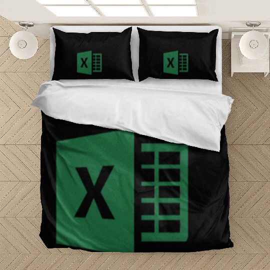 I Simply Excel Funny Accountant Spreadsheets Bedding Sets