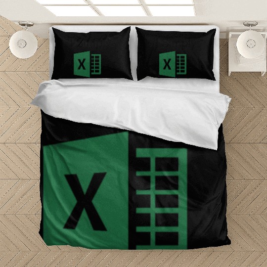 I Simply Excel Funny Accountant Spreadsheets Bedding Sets