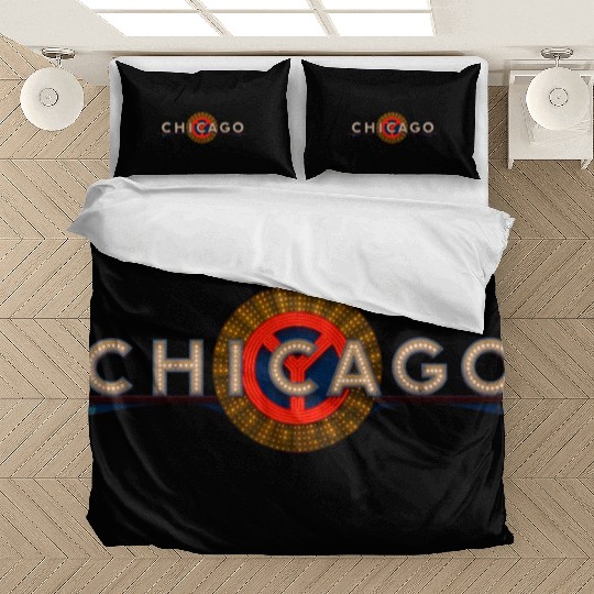 Chicago Theatre Marquee Night Bedding Sets