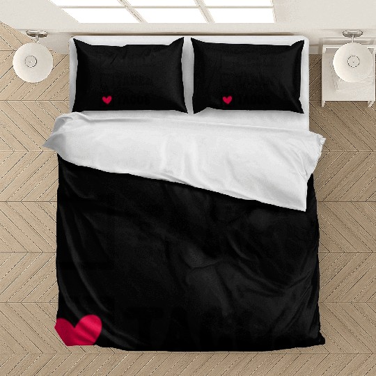 I Love Taco Anti-Valentine, Tacos Are My Valentine Bedding Sets