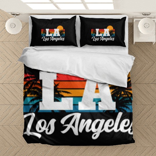 Los Angeles LA California Gift Bedding Sets
