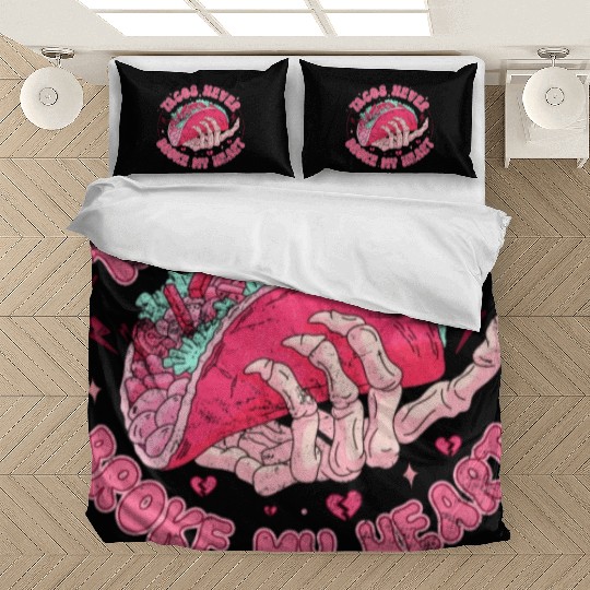 Taco Anti-valentine, Tacos Are My Valentines Day Bedding Sets