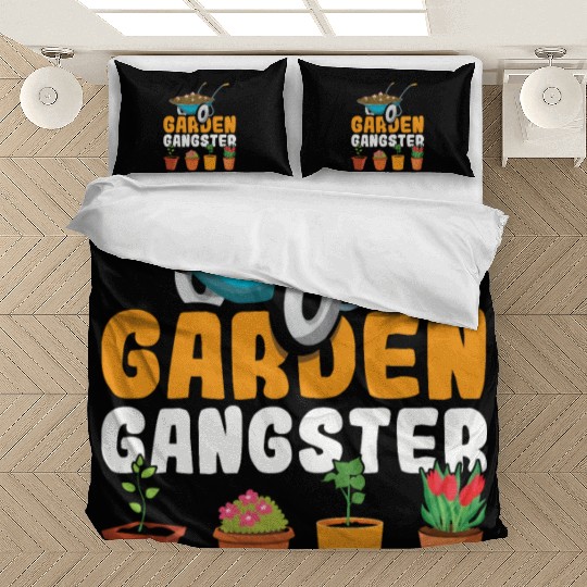 Plants Farmer Garden Gangster Hobby Gardener Bedding Sets