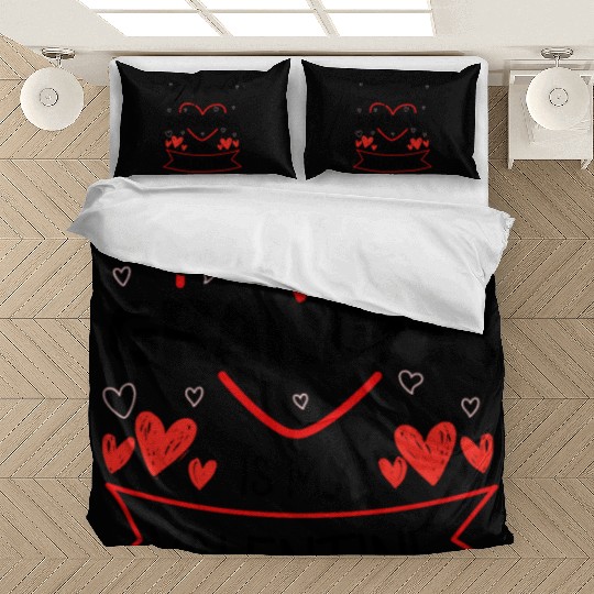 Sorry Ladies Grandma Is My Valentine Grandkid Bedding Sets