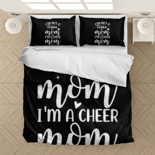 I'm Not a Regular Mom I'm a Cheer Mom Bedding Sets