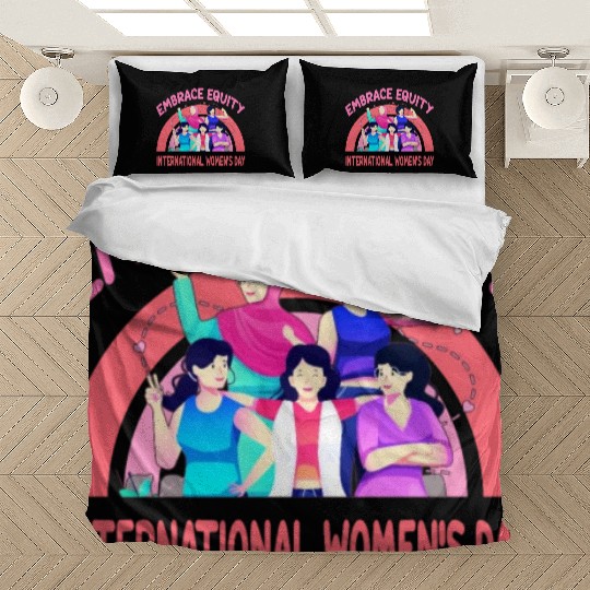 International Women's Day Embrace Equity Bedding Sets