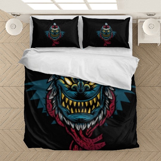 Scary smiling new-year monster Scary smiling new-y Bedding Sets