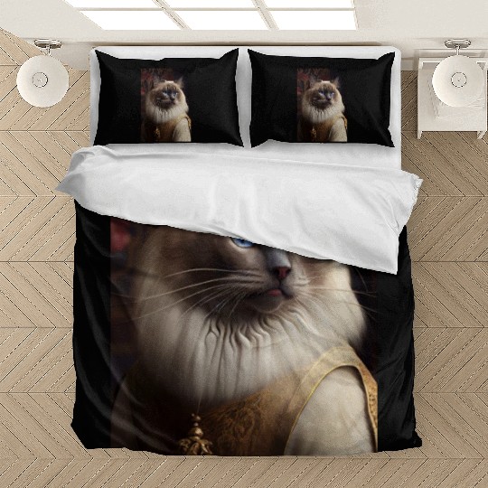 Ragdoll Cat Breed Portrait Royal Renaissance Anima Bedding Sets