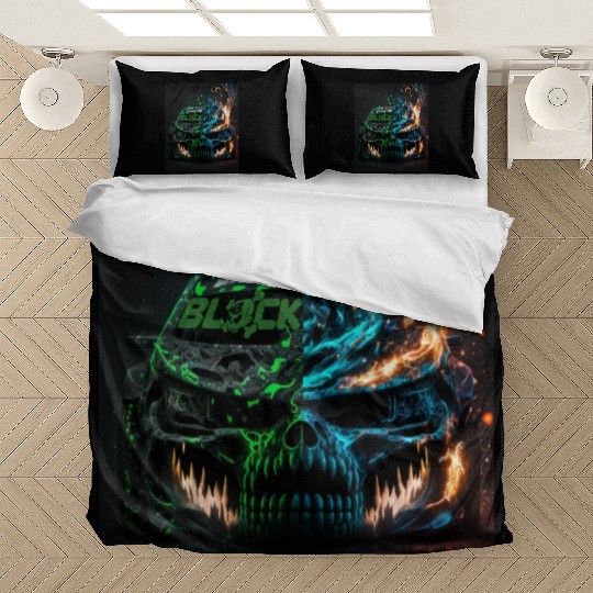 Racing Skulls Ken block Bedding Sets