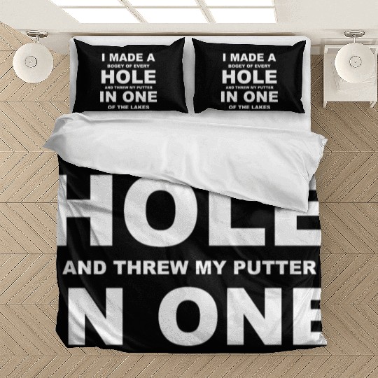 Funny Golf Bedding Sets