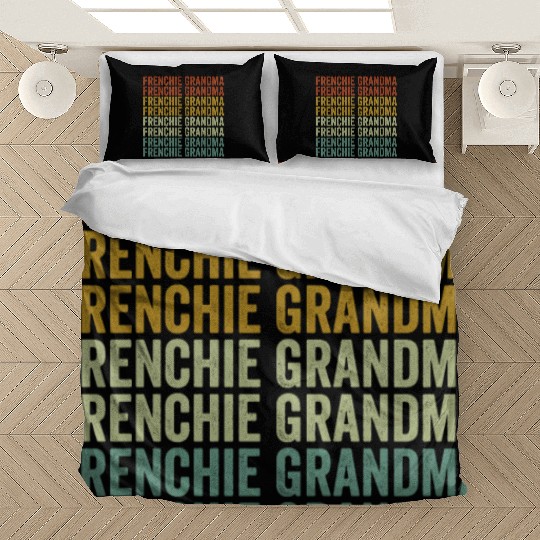 Frenchie Grandma Bulldog Lover French Bulldogs Bedding Sets