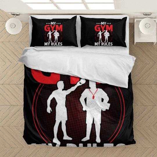 My Gym My Rules Physical Education School Bedding Sets