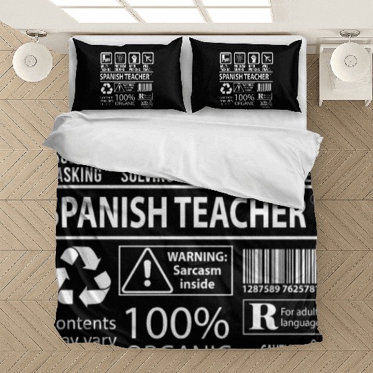 Spanish Teacher Bedding Sets - Multitasking Job Gift It