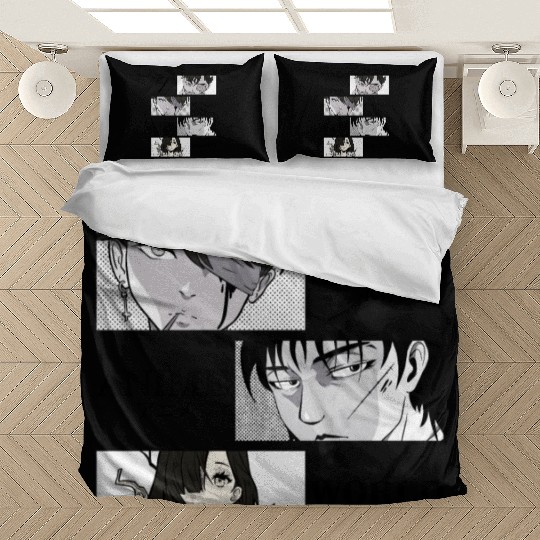 Cute Japanese Shoujo Anime Romance Manga Bedding Sets