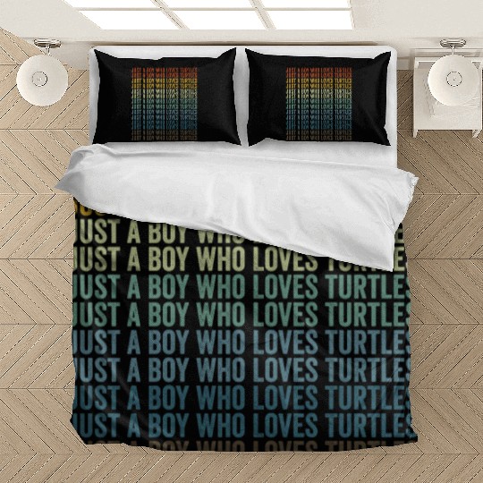 Just A Boy Who Loves Turtles Sea Turtle Lover Bedding Sets