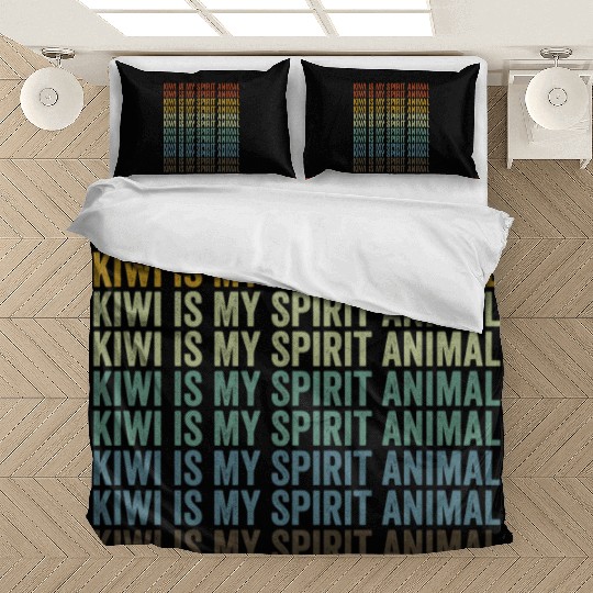 Kiwi Is My Spirit Animal Kiwi Birds Kiwi Lover Bedding Sets