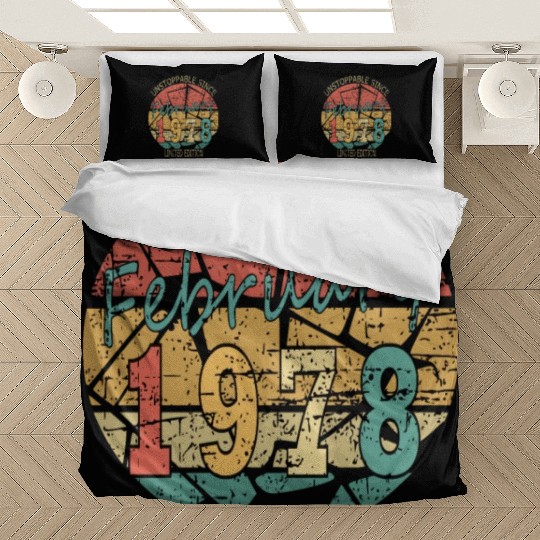 1978 Born Vintage Rose Gift Bedding Sets