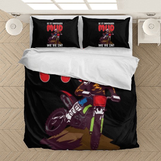 Dirt Bike Dirt Bike Riding Motocross Dirt Biking Bedding Sets