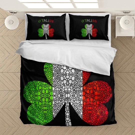 Funny Saint Patricks Day Irish Italian O talian Bedding Sets
