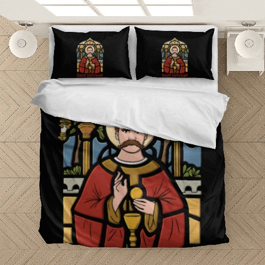 Saint Nietzsche Design for a Philosophy Student Bedding Sets