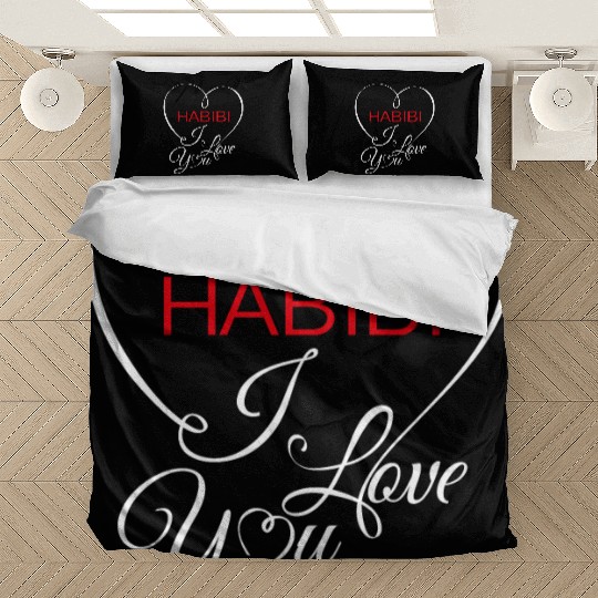 Habibi i love you Bedding Sets
