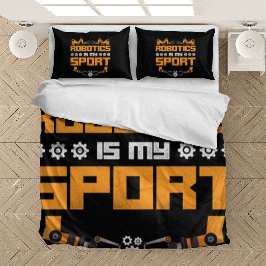 Robot Robotics Engineer Vintage Bedding Sets
