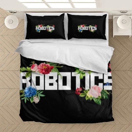 Robot Robotics Engineer Flower Bedding Sets