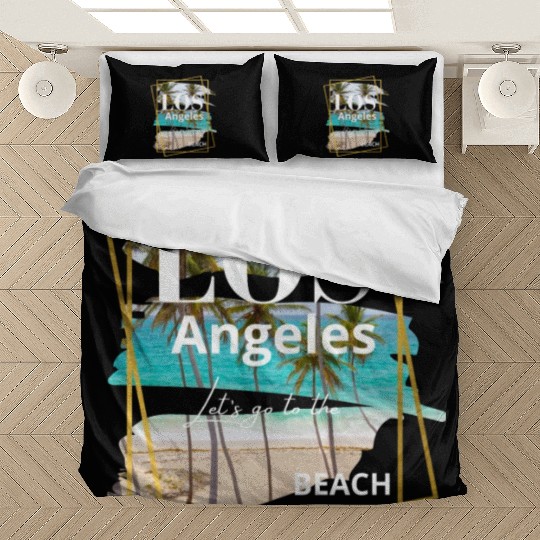 Los Angeles beach Bedding Sets