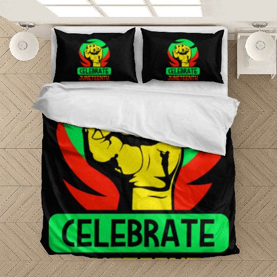 Celebrate Juneteenth 1865 African Black American Bedding Sets