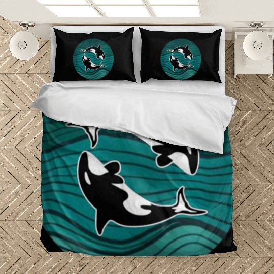 Orca Is My Valentine Life Is Better With Orca Bedding Sets