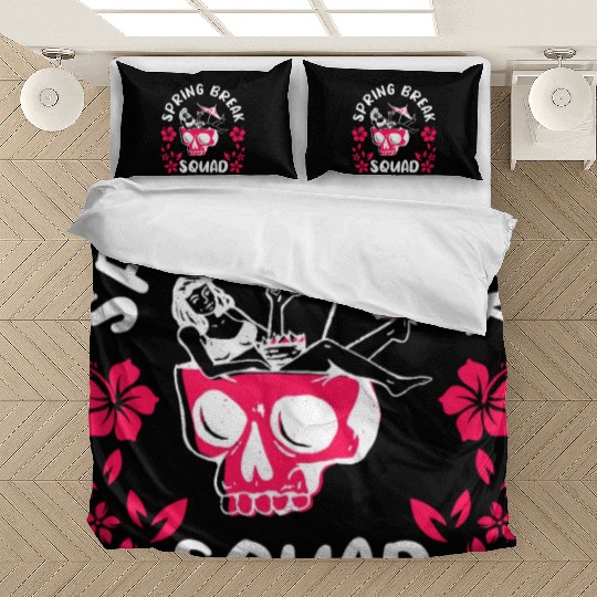 Spring Break Squad Summer Vacation Spring Break Bedding Sets