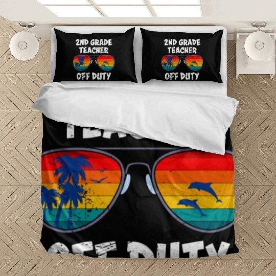 Second grade class teacher off duty school teacher Bedding Sets