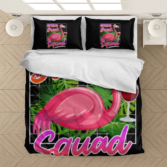 Spring Break Squad Summer Vacation Spring Break Bedding Sets