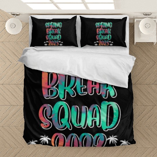 Spring Break Squad Summer Vacation Spring Break Bedding Sets
