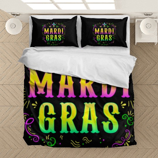 Mardi Gras Funny Party Costume This is my Mardi Bedding Sets