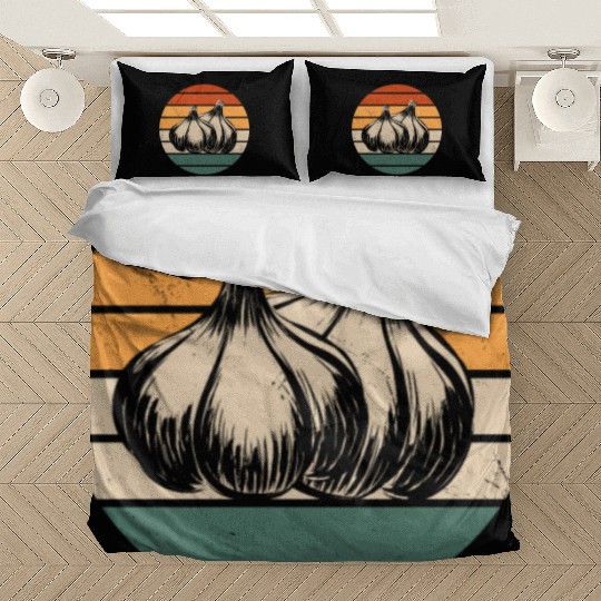 Retro Garlic Design Bedding Sets