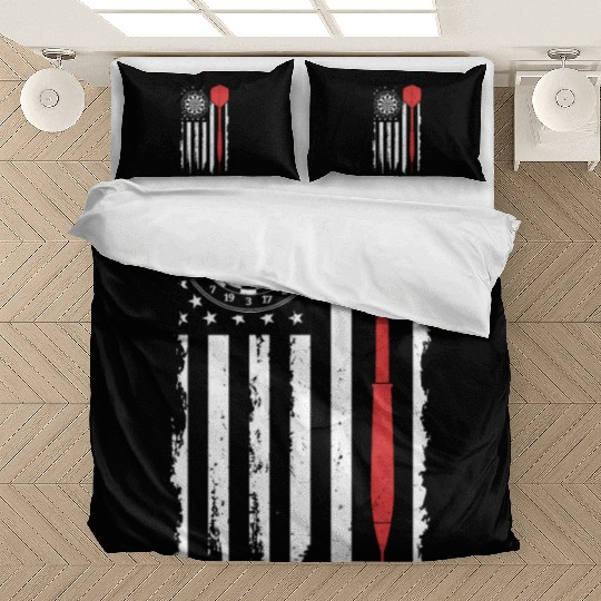US Flag Patriotic Darts Bedding Sets