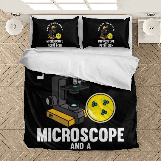Biology Biologist Microscope Bedding Sets