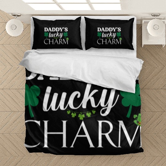 Daddy's Lucky Charm St. Patrick's Day Kids Boy Bedding Sets