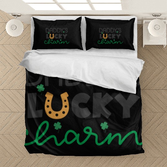 Daddy's Lucky Charm St. Patrick's Day Kids Boy Bedding Sets