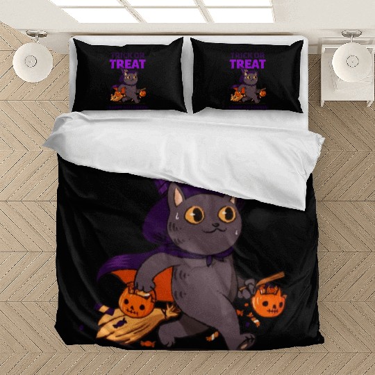 Trick Or Treat Happy Halloween Bedding Sets