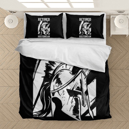 Retired Historian Historic History Teacher Job Bedding Sets