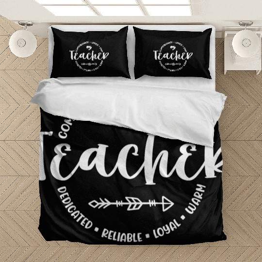 Teacher Appreciation Round Circle Bedding Sets