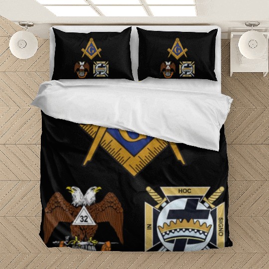 Mason Scottish Rite Knights Templar Bedding Sets