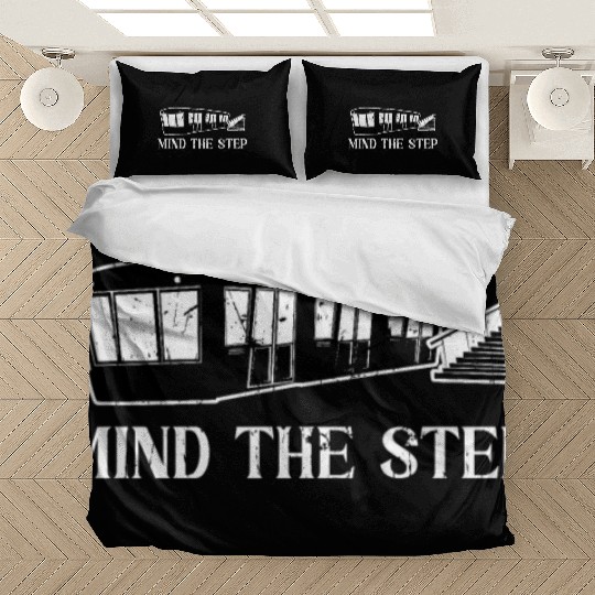 Mind the Step - Train Bedding Sets