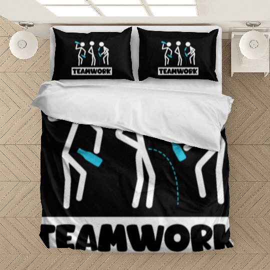 Teamwork Summer Vacation with Friends Spring Break Bedding Sets