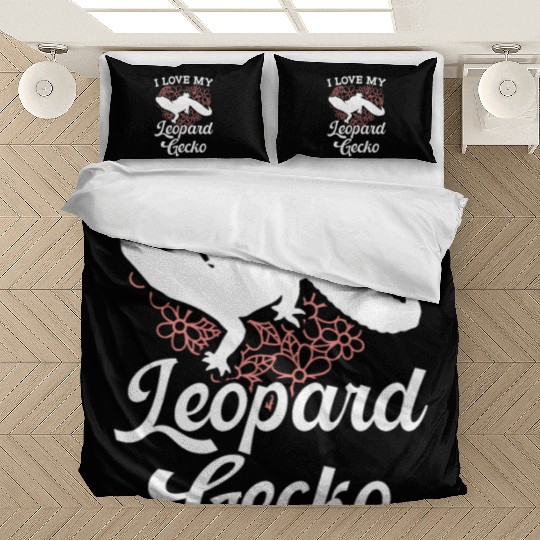 I Love My Leopard Gecko Reptile Leopard Gecko Bedding Sets